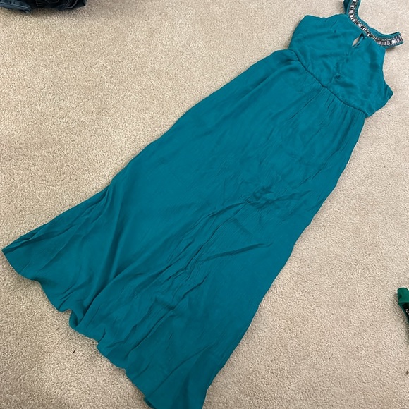 Teal Gown - Picture 3 of 5